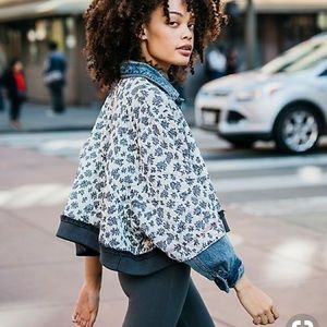 ISO FP ditsy denim jacket